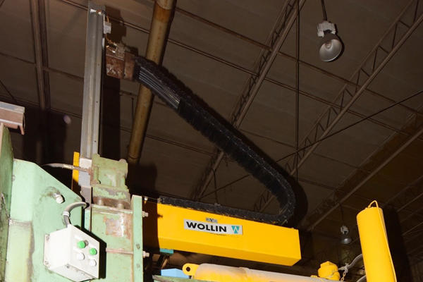 Used Wollin Model: PSM-3 1600 mm Vertical Stroke Two Axis Linear Automatic Die Lubrication Sprayer for Die Casting and Foundry Operations
