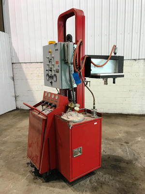 Used Pyrotek Model: PAL-2400A-DEGX 35 2400 Pound Per hour Degassing in Aluminum Alloy Rotary Degassing and Fluxing Unit for Aluminum Alloys