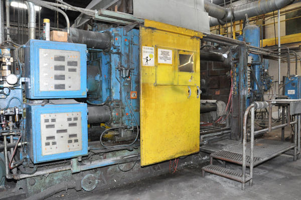 Used Prince Model: 836 CCA 900 U.S. Tons Horizontal Cold Chamber Aluminum High Pressure Die Casting Machine