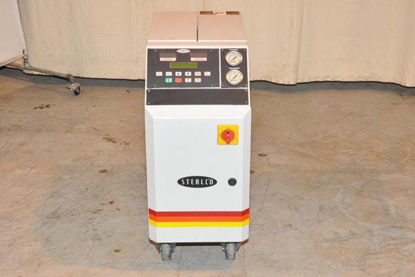 Used Sterlco Hot Water Model: M2B2010-C 9 KW Single Zone Portable Hot Water Process Heater Temperature control Unit