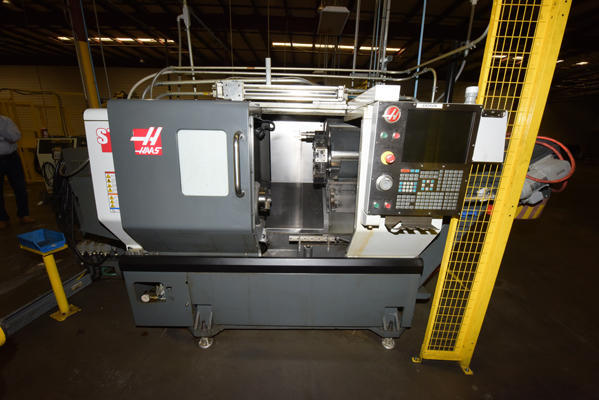 Used Haas Model: ST-10 ST-10_14_x_16 inch Two Axis CNC Turning Center (2 axis CNC lathe)