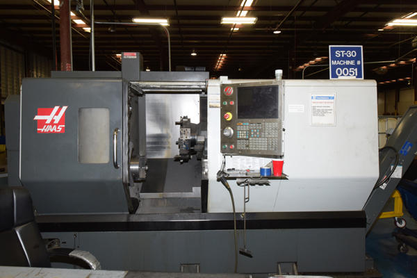 Used Haas Model: ST-30 ST-30_21_x_26 inch Two Axis CNC Turning Center (2 axis CNC lathe)