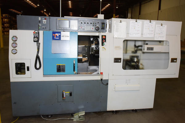 Used Tongtai Model: HS-22M+Loading Topper HS-22M_Milling_+_Loading_220 mm_Turning_Capacity Three Axis CNC Turning Centers (3 Axis Lathes)