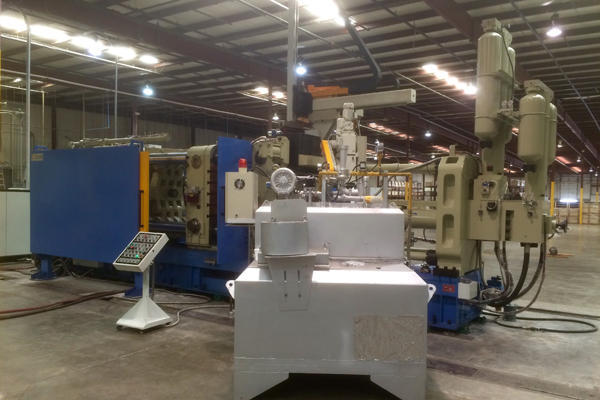 Used Ningbo Sijin Model: SJ-1250 1250 Metric Ton Horizontal Cold Chamber Aluminum High Pressure Die Casting Machine
