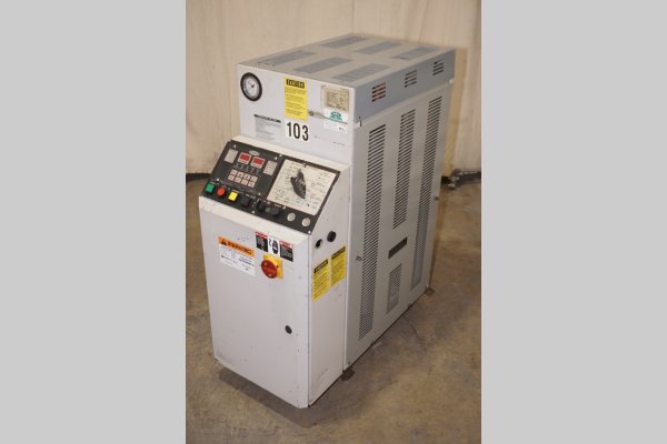 Used Sterlco Model: M2B2016-M1 12 KW Single Zone Portable Hot Oil Process Heater Temperature Control Unit with Cooling Water Circuit