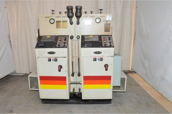 Used Sterlco Model: G9026-JO 72 KW (36 kw per zone) Dual (two) Zone Portable Hot Oil Process Heater Temperature Control Unit