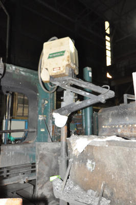 Used Rimrock Model: 305 70 Inches of stroke Multi-Link Automatic Ladle for Non-Ferrous Aluminum and Brass Die Casting and Foundry Operations