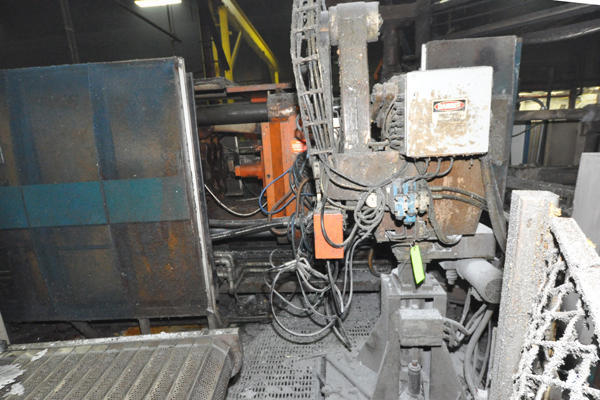 Used Rimrock Model: 320 Multi-link Extractor 60 Inch Horizontal Stroke Dedicated Three Axis Linear Parts Extractor For Die Casting & Foundry Operations