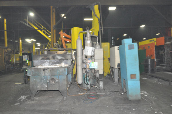 Used Buhler Model: Classic 53 D 535 Metric Tons (590 US Tons) Horizontal Cold Chamber Aluminum/Magnesium Capable High Pressure Die Casting Machine
