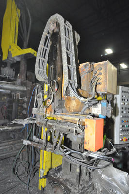 Used Rimrock Model: 320 Multi-link Extractor 60 Inch Horizontal Stroke Dedicated Three Axis Linear Parts Extractor For Die Casting & Foundry Operations
