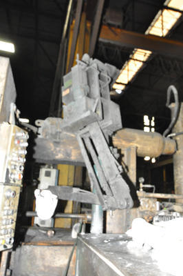 Used Rimrock Model: 405-E 75 Pound Capacity Multi-Link Automatic Ladle for Non-Ferrous Aluminum and Brass Die Casting and Foundry Operations