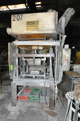 Used Metal Mechanics Model: 35 35 Ton Four Column (Post) Vertical Hydraulic Die Casting Trim Press