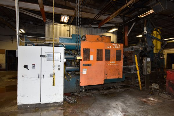 Used Ube Model: UA 720 720 US Tons Horizontal Cold Chamber Aluminum High Pressure Die Casting Machine