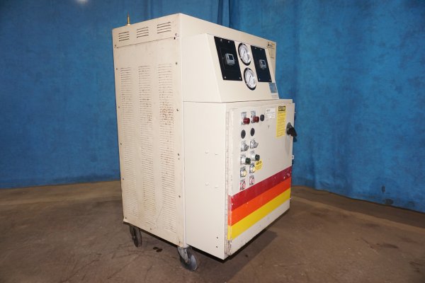 Used Sterlco Model: F6026-DX 24 kW (12 kW per zone) Dual (two) Zone Portable Hot Oil Process Heater Temperature Control Unit
