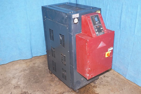 Used Delta T Systems Model: T1244MS 24 KW Single Zone Portable Hot Oil Process Heater Temperature Control Unit with Cooling Water Circuit