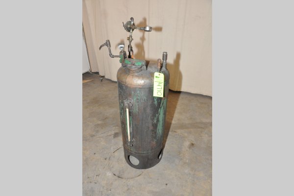Used Rimrock Model: 20 Gallon Spray Tank 20 Gallons Pressurized Die Lube Reservoir (storage Tank)