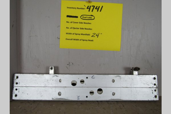 Used Rimrock Model: 24 Inch Rimrock Die Lube Spray Manifold for Model 410 Automatic Reciprocator Sprayer