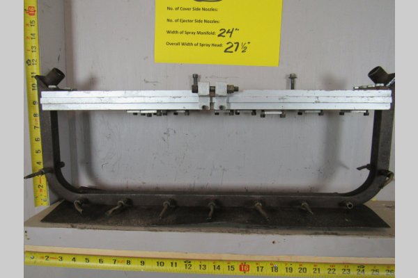Used Rimrock Model: 24 Inch Rimrock Die Lube Spray Manifold for Model 410 Automatic Reciprocator Sprayer