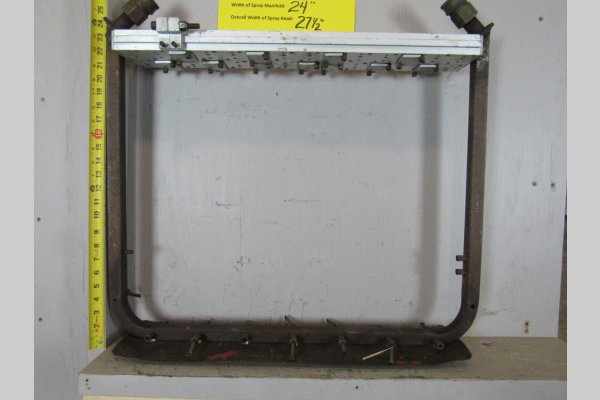 Used Rimrock Model: 24 Inch Rimrock Die Lube Spray Manifold for Model 410 Automatic Reciprocator Sprayer