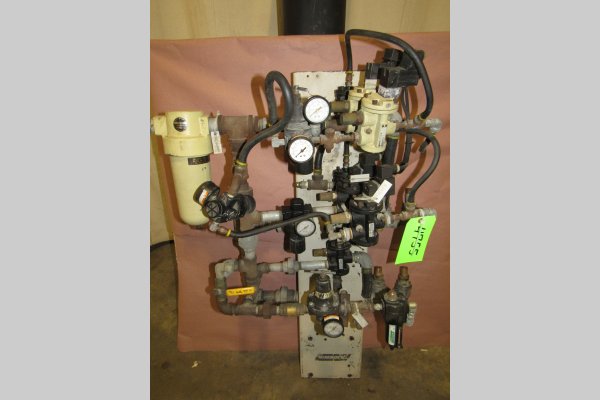 Used Rimrock Model: 410 Regulator Package 410 Pneumatic Assembly Manifold