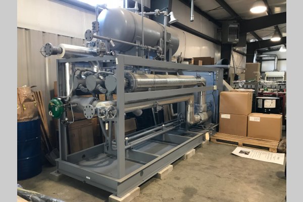Used Budzar Industries Model: 10T-180145-GOH-SP 180 KW Single Zone Portable Hot Oil Process Heater Temperature Control Unit