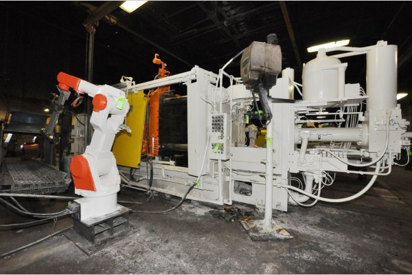Used Prince Model: 836 CCA 900 U.S. Tons Horizontal Cold Chamber Aluminum High Pressure Die Casting Machine