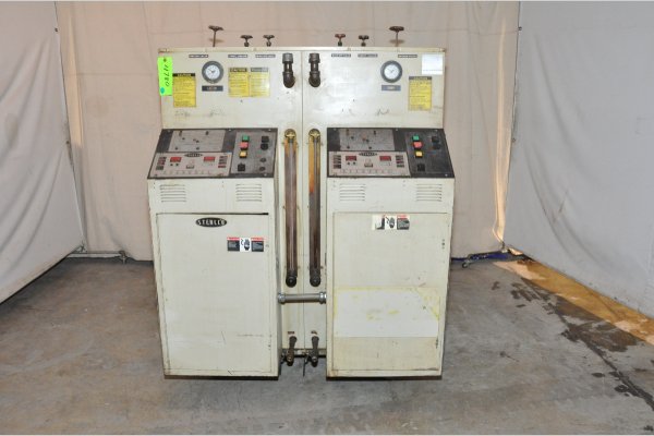 Used Sterlco Model: M29026-J1 36 kW (18 kW per zone) Dual (two) Zone Portable Hot Oil Process Heater Temperature Control Unit with Cooling Water Circuit