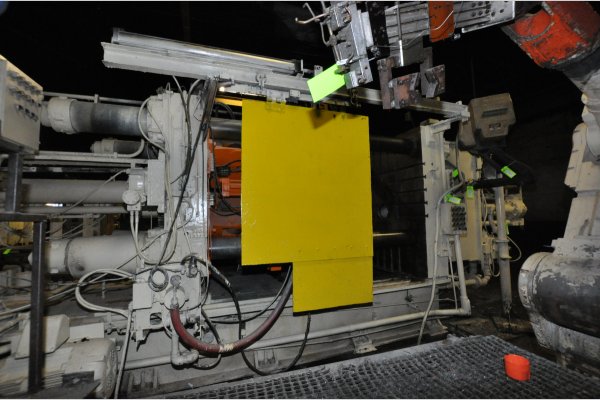 Used Prince Model: 836 CCA 850 U.S. Tons Horizontal Cold Chamber Aluminum High Pressure Die Casting Machine