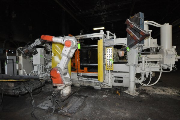 Used Prince Model: 629 CCA 650 Ton Horizontal Cold Chamber Aluminum High Pressure Die Casting Machine