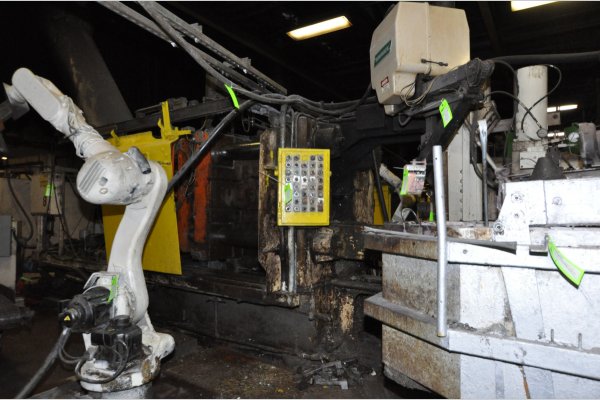 Used Prince Model: 629 CCA 650 Ton Horizontal Cold Chamber Aluminum High Pressure Die Casting Machine