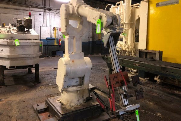 Used Kawasaki Model: FS-030 30 Kilogram Six Axis Foundry Rated Industrial Robot