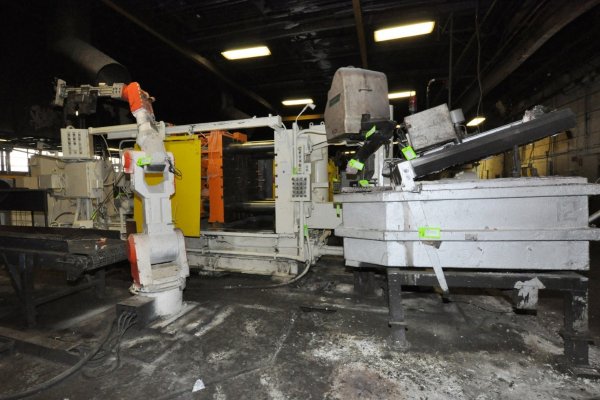 Used Prince Model: 629 CCA 650 Ton Horizontal Cold Chamber Aluminum High Pressure Die Casting Machine