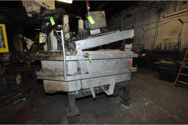 Used Cal-Miser Model: 2600-OS 2600 pound bath capacity in aluminum Low Energy High Efficiency Natural Gas Heated Aluminum Holding Furnace