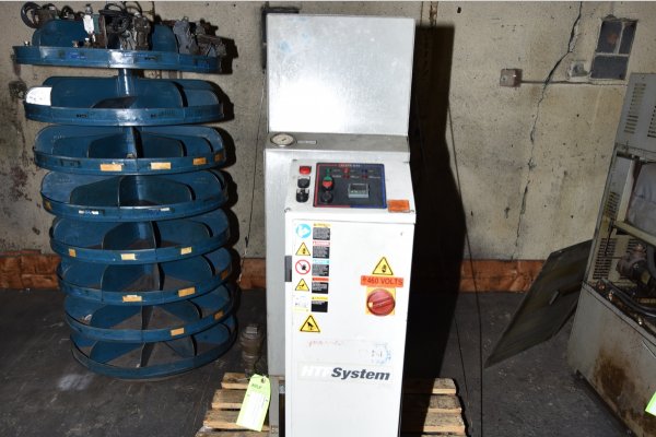 Used Mokon Model: 24 KW Single Zone Portable Hot Oil Process Heater Temperature Control Unit with Cooling Water Circuit