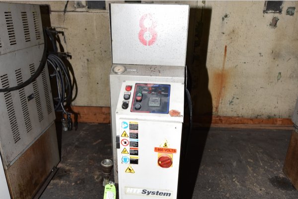 Used Mokon Model: 24 KW Single Zone Portable Hot Oil Process Heater Temperature Control Unit with Cooling Water Circuit