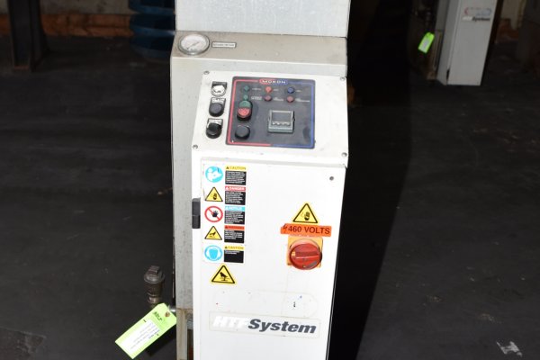 Used Mokon Model: 24 KW Single Zone Portable Hot Oil Process Heater Temperature Control Unit with Cooling Water Circuit
