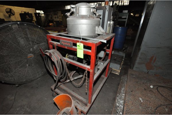 Used Pyrotek Model: FIT-25 8 Pounds Per Hour Flux Injection Rate - Maximum Low Energy Electric Heated Aluminum Holding and Dosing Furnace
