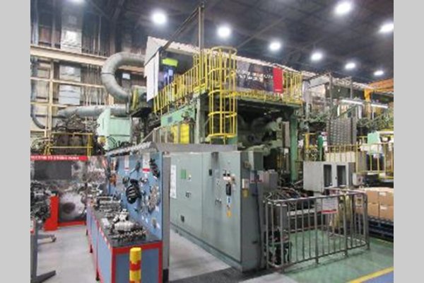 Used Ube Model: UB 2250G 2250 Metric Ton Horizontal Cold Chamber Aluminum High Pressure Die Casting Machine