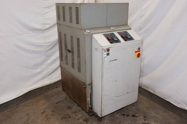 Used Mokon Model: H54B24-Z6 48 kW (24 kW per zone) Dual (two) Zone Portable Hot Oil Process Heater Temperature Control Unit with Cooling Water Circuit