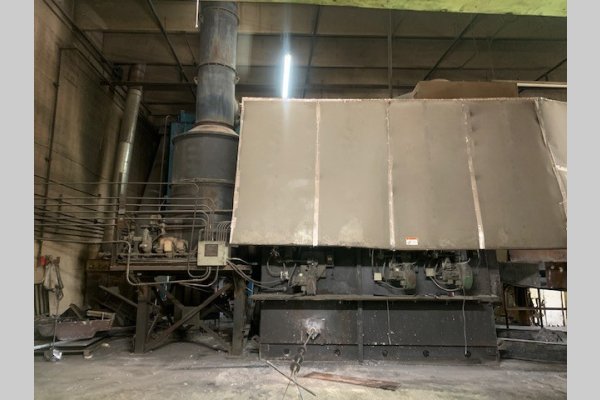 Used U.S. Furnace Model: MAX-4000 3000 Pounds/Hour Sweat Furnace For Recycling Scrap Aluminum Alloys