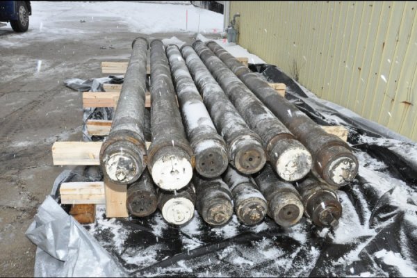 Used Prince Model: 629 Tie Bar for 650 ton Prince Die Cast Machine 6.75 inch (Diameter) Die Cast Machine Tie Bar