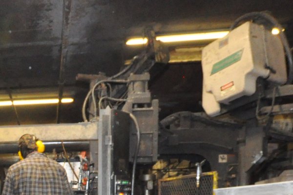 Used Rimrock Model: 414 36 Inches of vertical stroke Linear Automatic Die Lubrication Sprayer for Die Casting and Foundry Operations