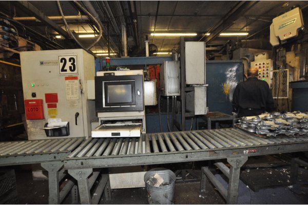 Used Prince Model: 528 CCA 550 U.S. Ton Horizontal Cold Chamber Aluminum High Pressure Die Casting Machine