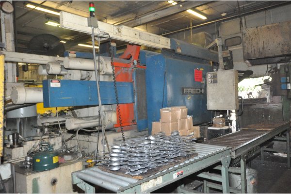 Used Frech Model: DAK 500 H 592 Metric Ton Horizontal Cold Chamber Aluminum High Pressure Die Casting Machine