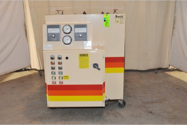 Used Sterlco Model: F6026-BX 72 kW (36 kW per zone) Dual (two) Zone Portable Hot Oil Process Heater Temperature Control Unit