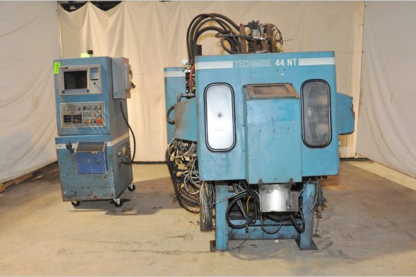 Used Techmire Model: 44ZNT 18 Metric Ton Multi-slide Hot Chamber Miniature Zinc (Zamak) High Pressure Die Casting Machine