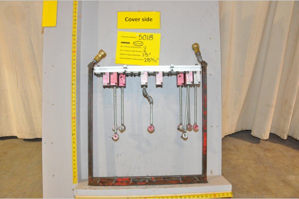 Used Rimrock Model: 410 28.75 Inch Rimrock Die Lube Spray Manifold for Model 410 Automatic Reciprocator Sprayer