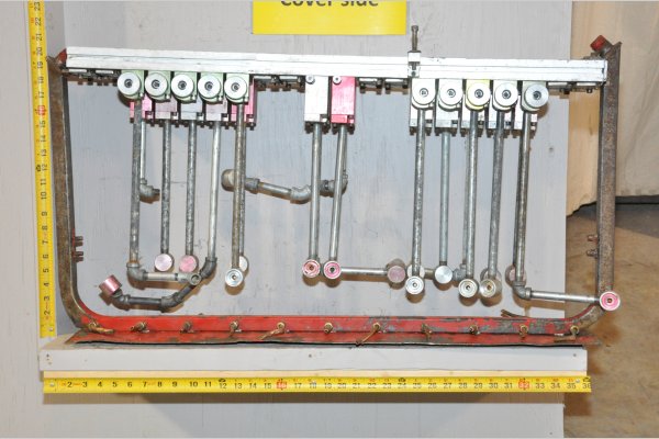 Used Rimrock Model: 410 38 Inch Rimrock Die Lube Spray Manifold for Model 410 Automatic Reciprocator Sprayer