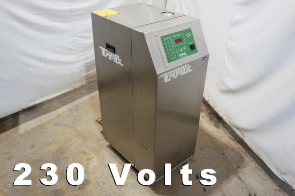 Used Temptek Model: VTO-2100 12 kW Single Zone Portable Hot Oil Process Heater Temperature Control Unit