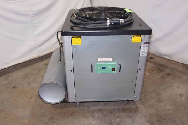 Used Temptek Model: CF-3A 12 kW Portable Refrigerated Water Chiller Temperature Control Unit